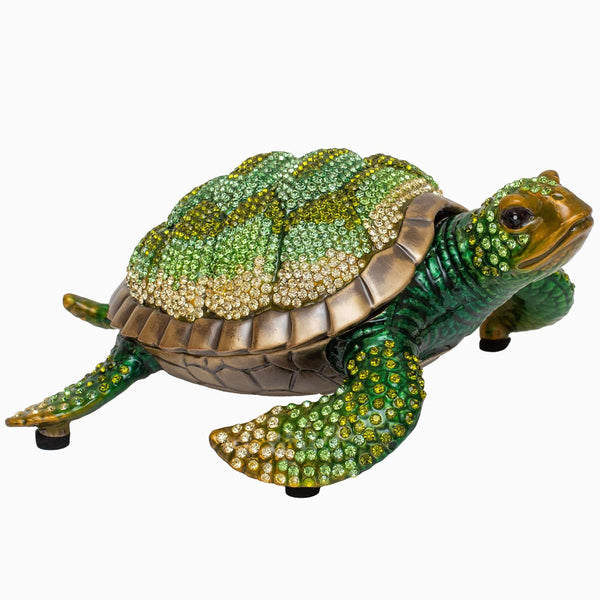 Large Crystal Turtle Ornament