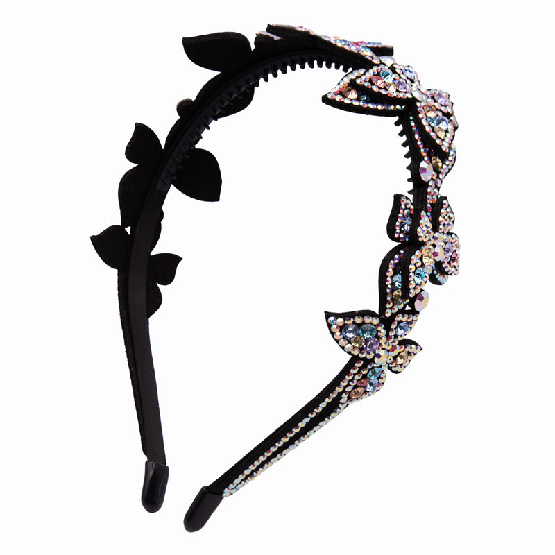 Crystal Butterflies Headband