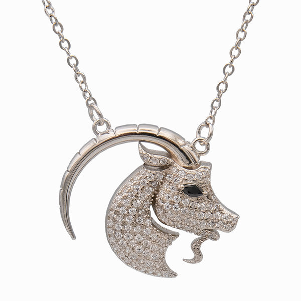 Capricorn Zodiac Necklace