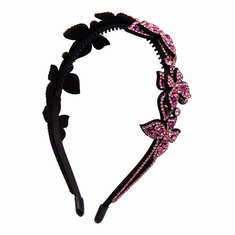Crystal Butterflies Headband