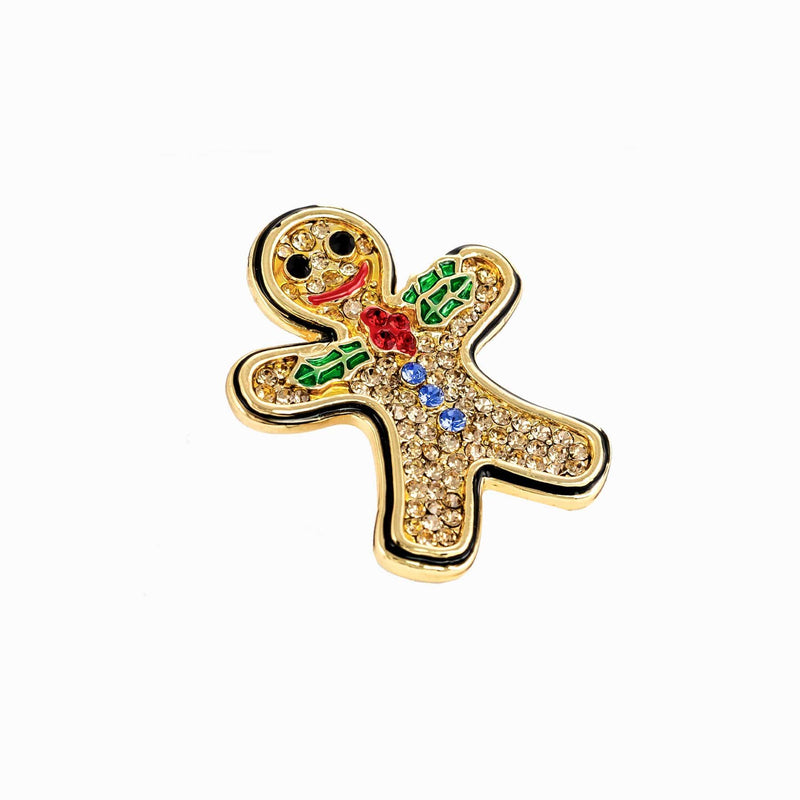 Gingerbread Man Clutch Pin