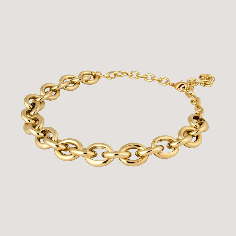 Medium Size Oval Links Necklace