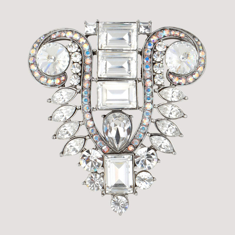 Tulip Shape Art Deco Brooch