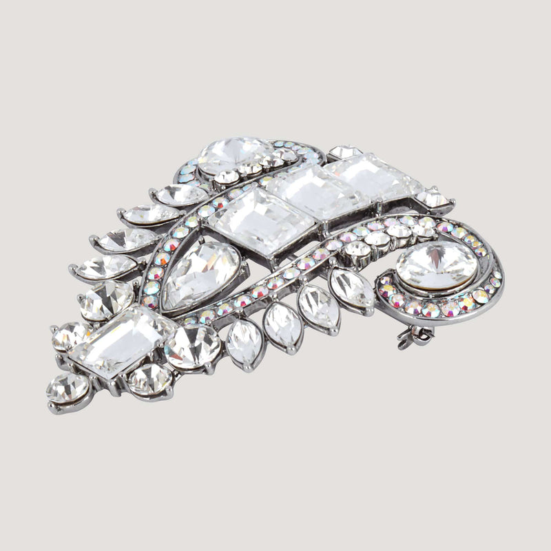 Tulip Shape Art Deco Brooch