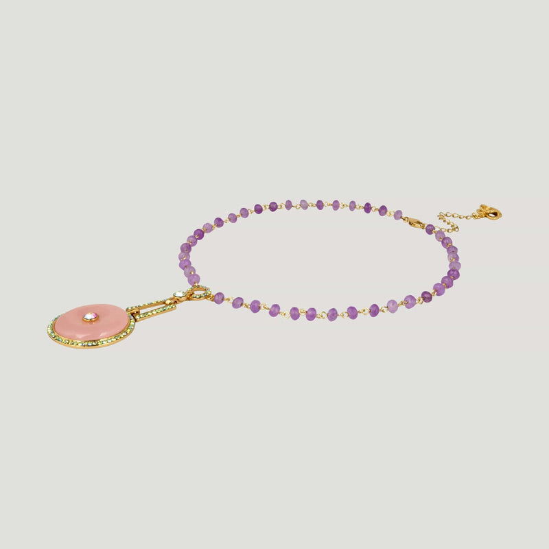 Jade Circle Necklace