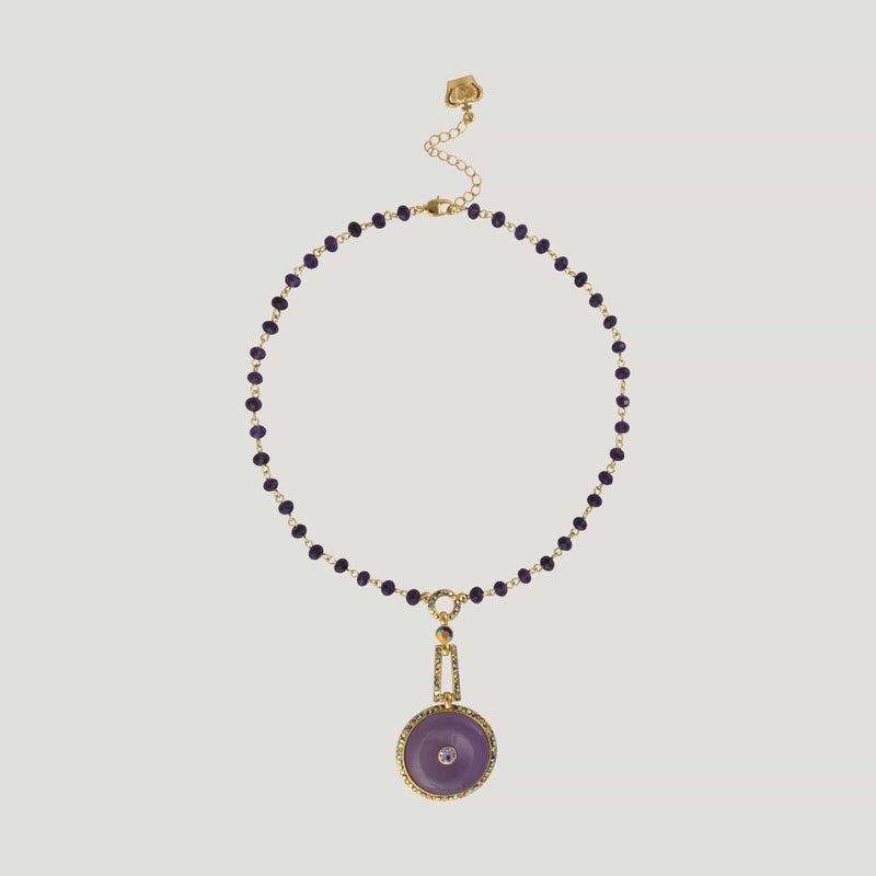 Jade Circle Necklace