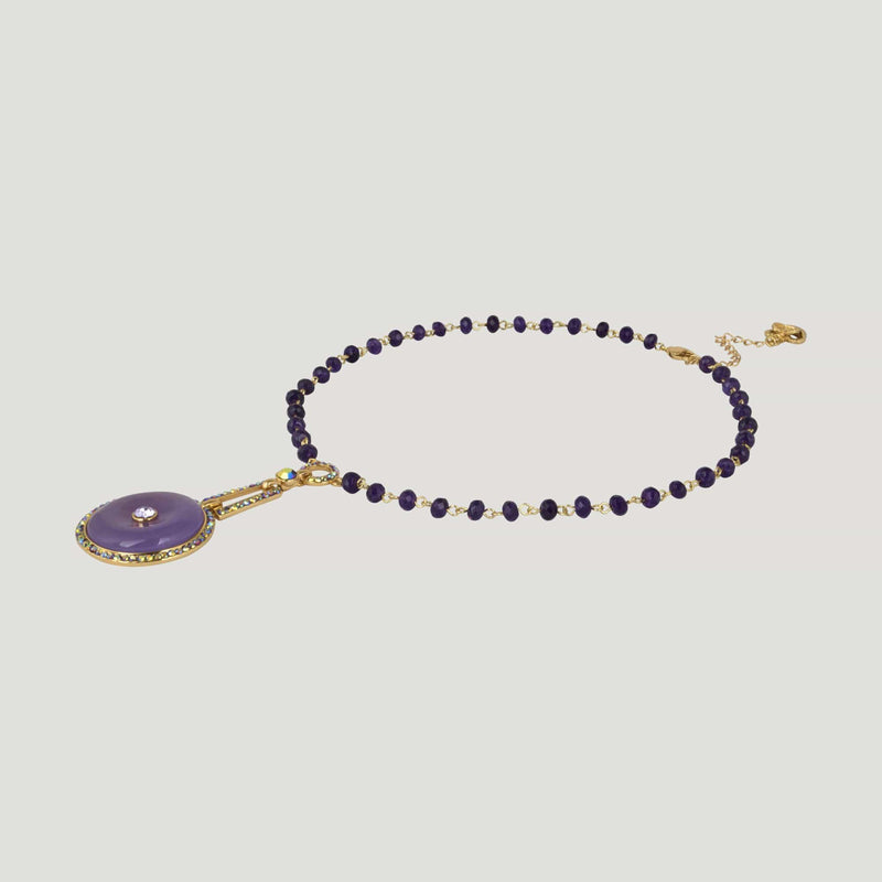 Jade Circle Necklace