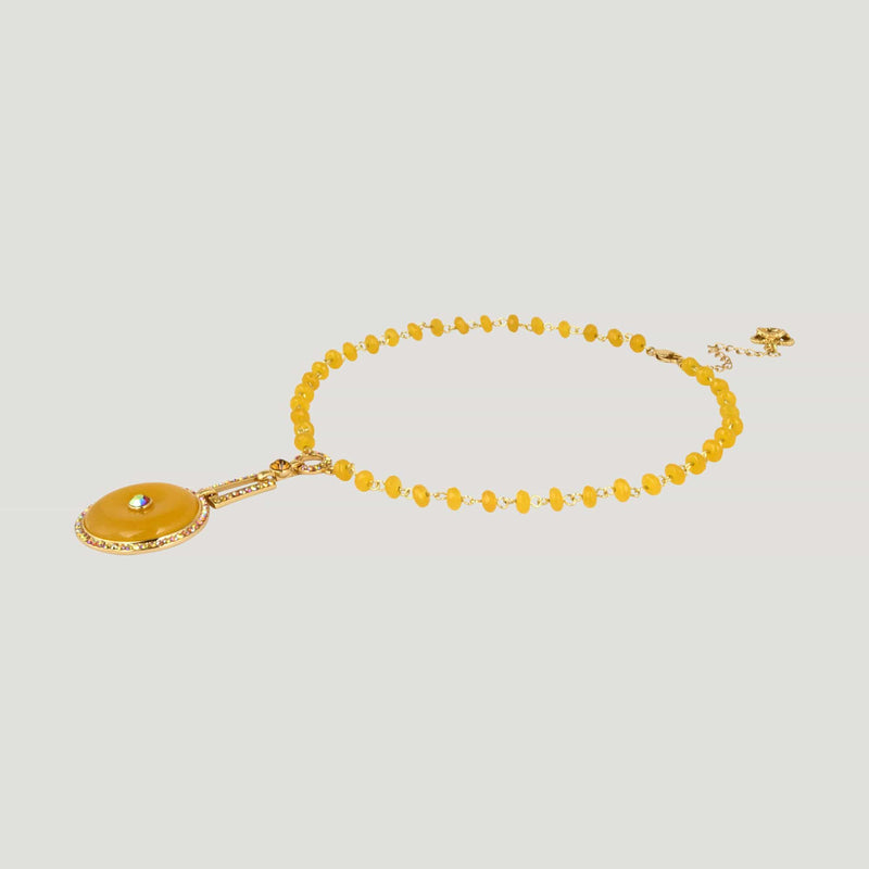 Jade Circle Necklace