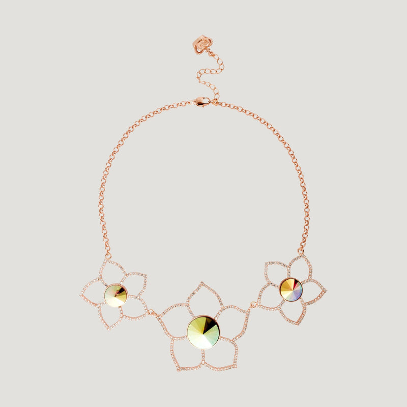 Large Daisy Drop Necklace