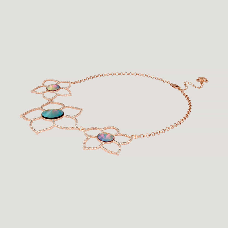 Large Daisy Drop Necklace