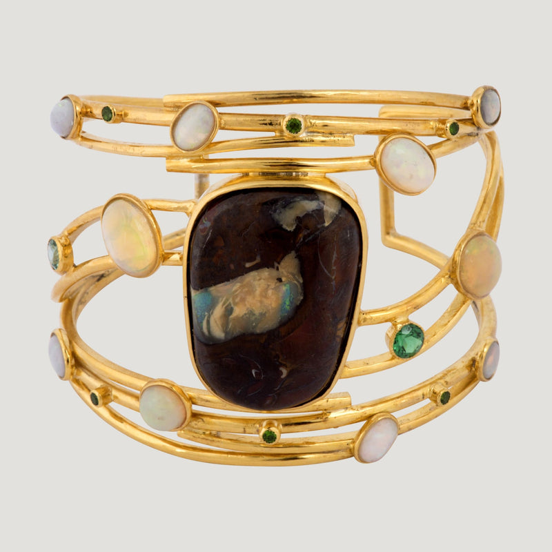 Vermeil Opal Bangle