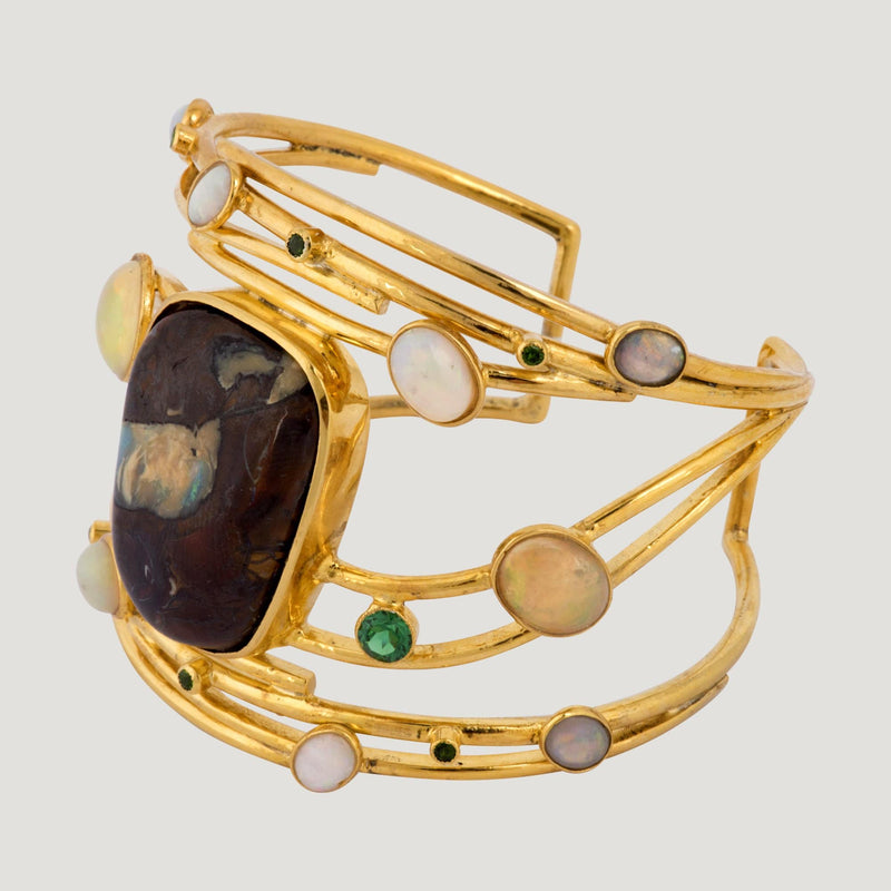 Vermeil Opal Bangle