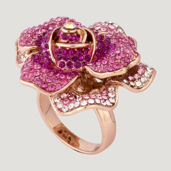 Crystal Rose Ring