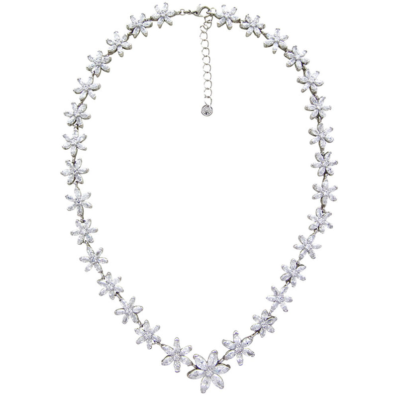 Crystal Daisy Necklace