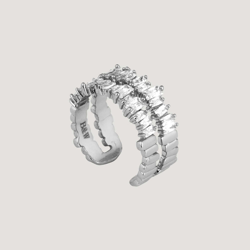 Baguette Crystal Ring