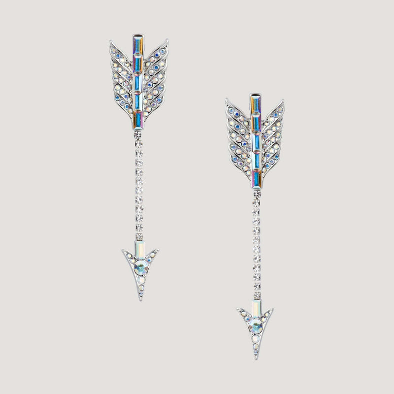 Crystal Arrow Earrings