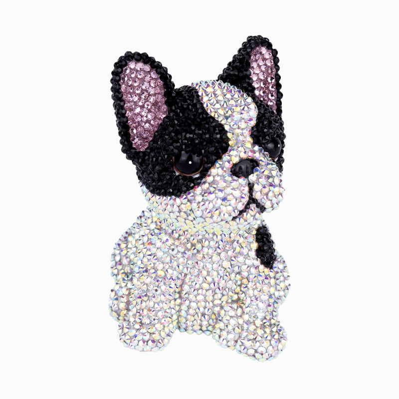 Small Crystal French Bulldog Ornament