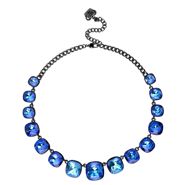 Graduated Crystals Necklace