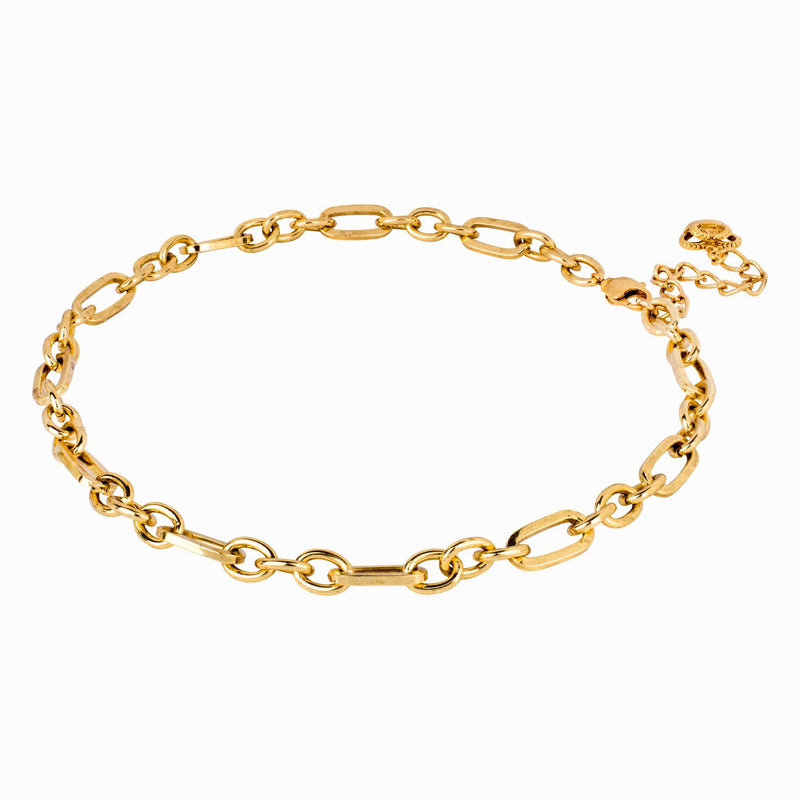 Figaro Chain Link Necklace