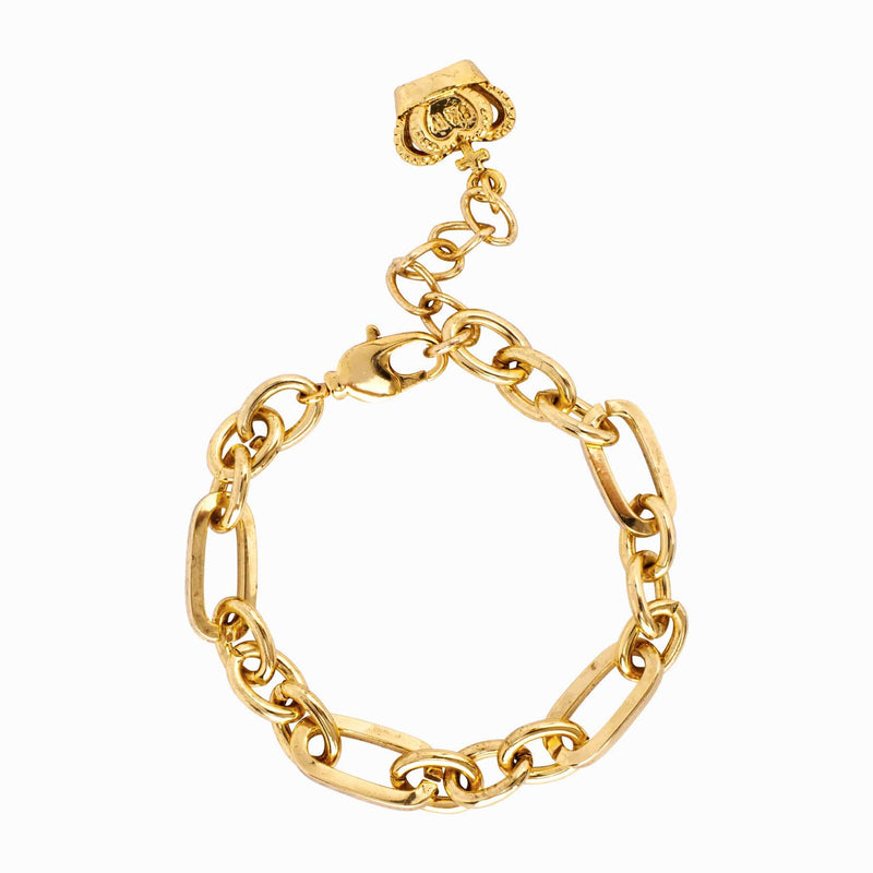 Figaro Chain Link Bracelet