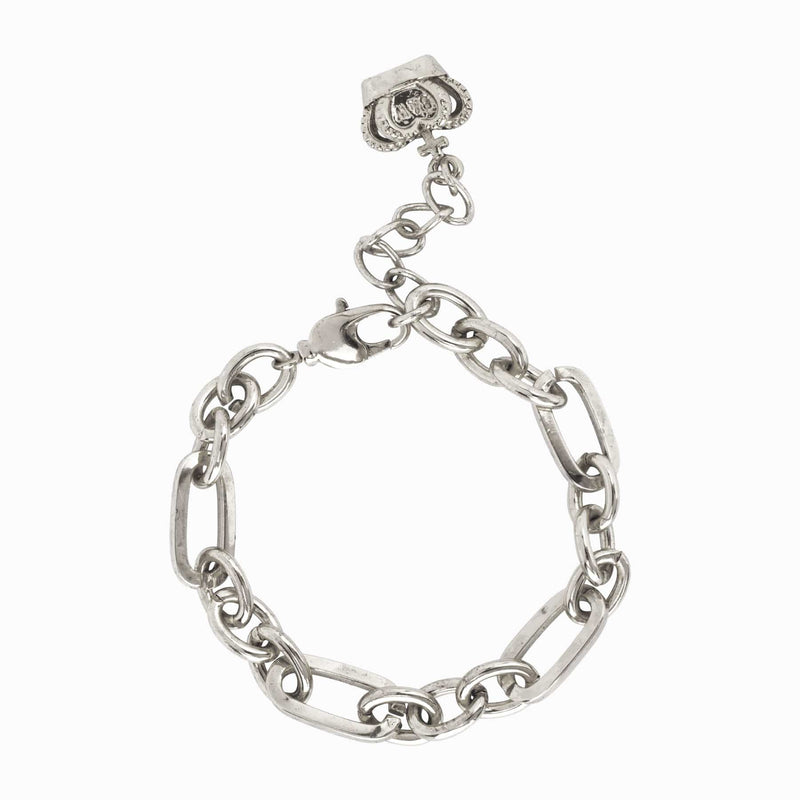 Crystal Chain Link Bracelet | Butler & Wilson Silver by Butler & Wilson