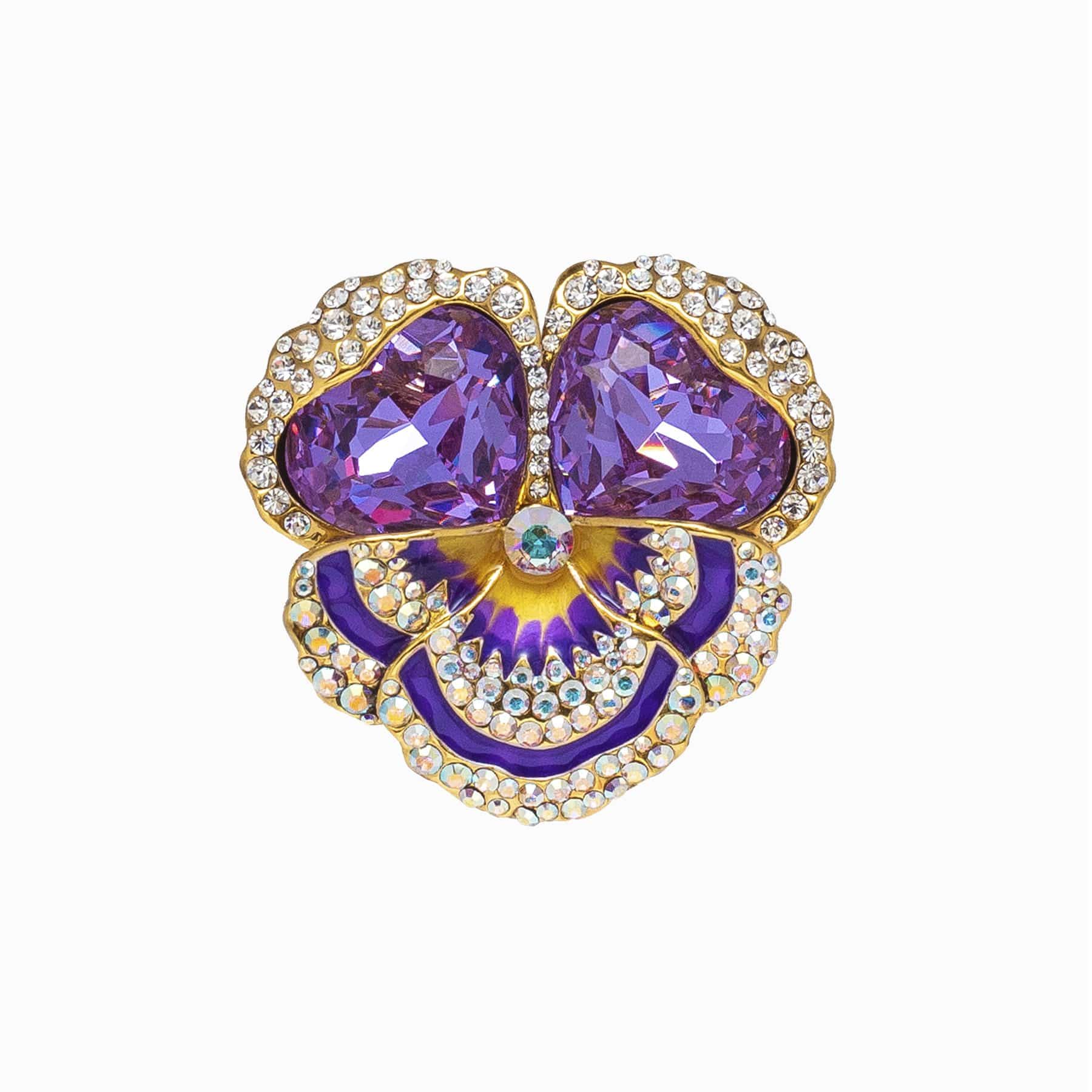 1970ss〜 ロンドン製 Butler&Wilson ガラスビジュー ブローチ Crystal Brooches | Fashion Pin Brooches | Butler & Wilson