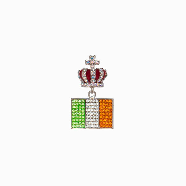 Irish Flag Clutch Pin