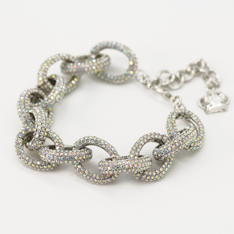 Crystal Chunky Chain Bracelet