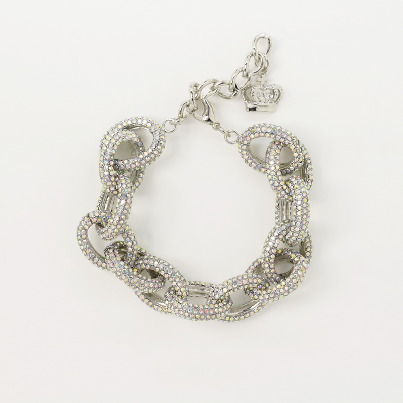 Chunky crystal bracelet discount