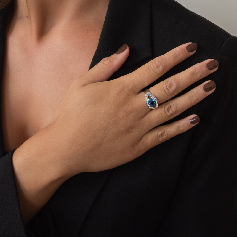 Crystal Eye Ring