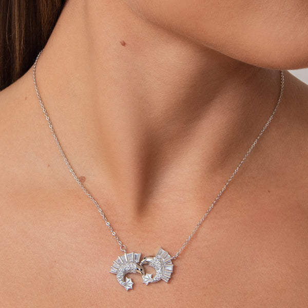 Pisces Zodiac Necklace