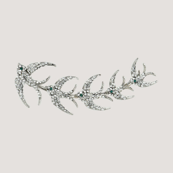 Flying Swallows Brooch