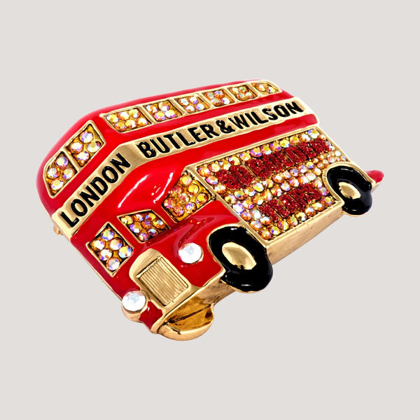 London Bus 50 Golden Years Brooch