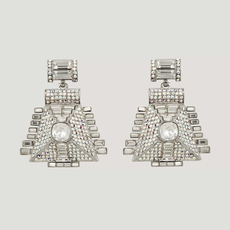 Trapezium Art Deco  Earrings