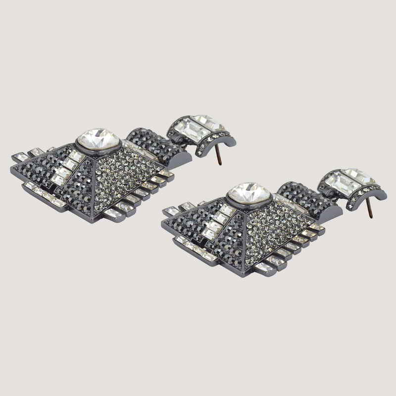 Trapezium Art Deco  Earrings