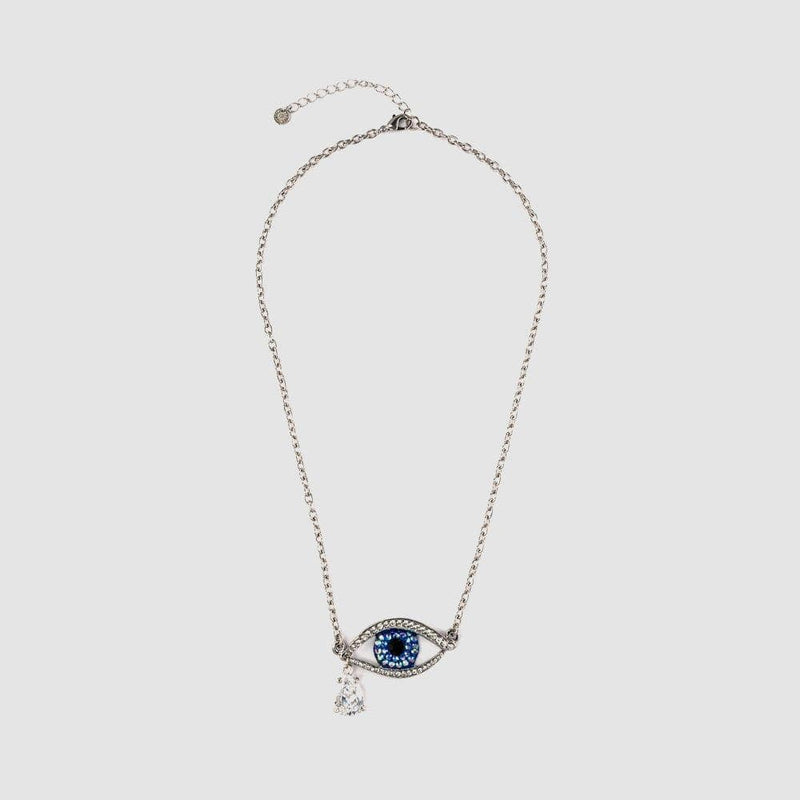 Small Crystal Eye Pendant